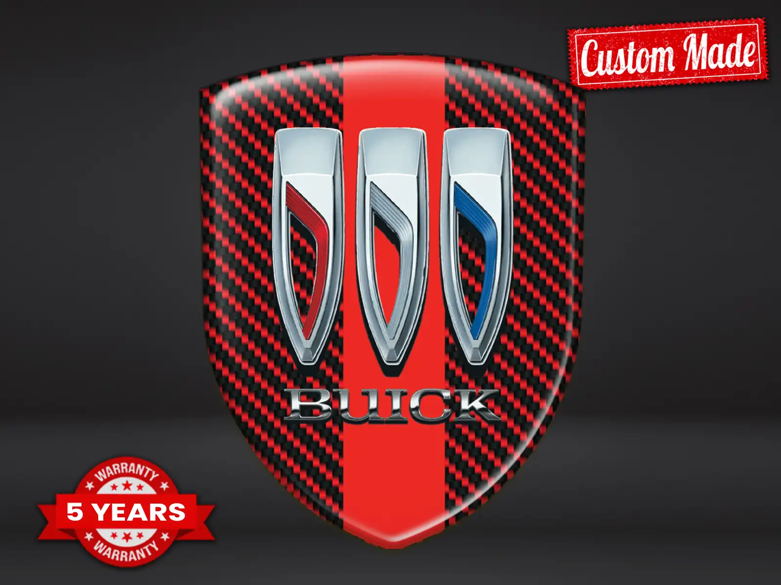 Buick Vinyle Auto Sur Mesure Résistant Design Moderne
